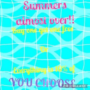 SUMMER SALE!!!